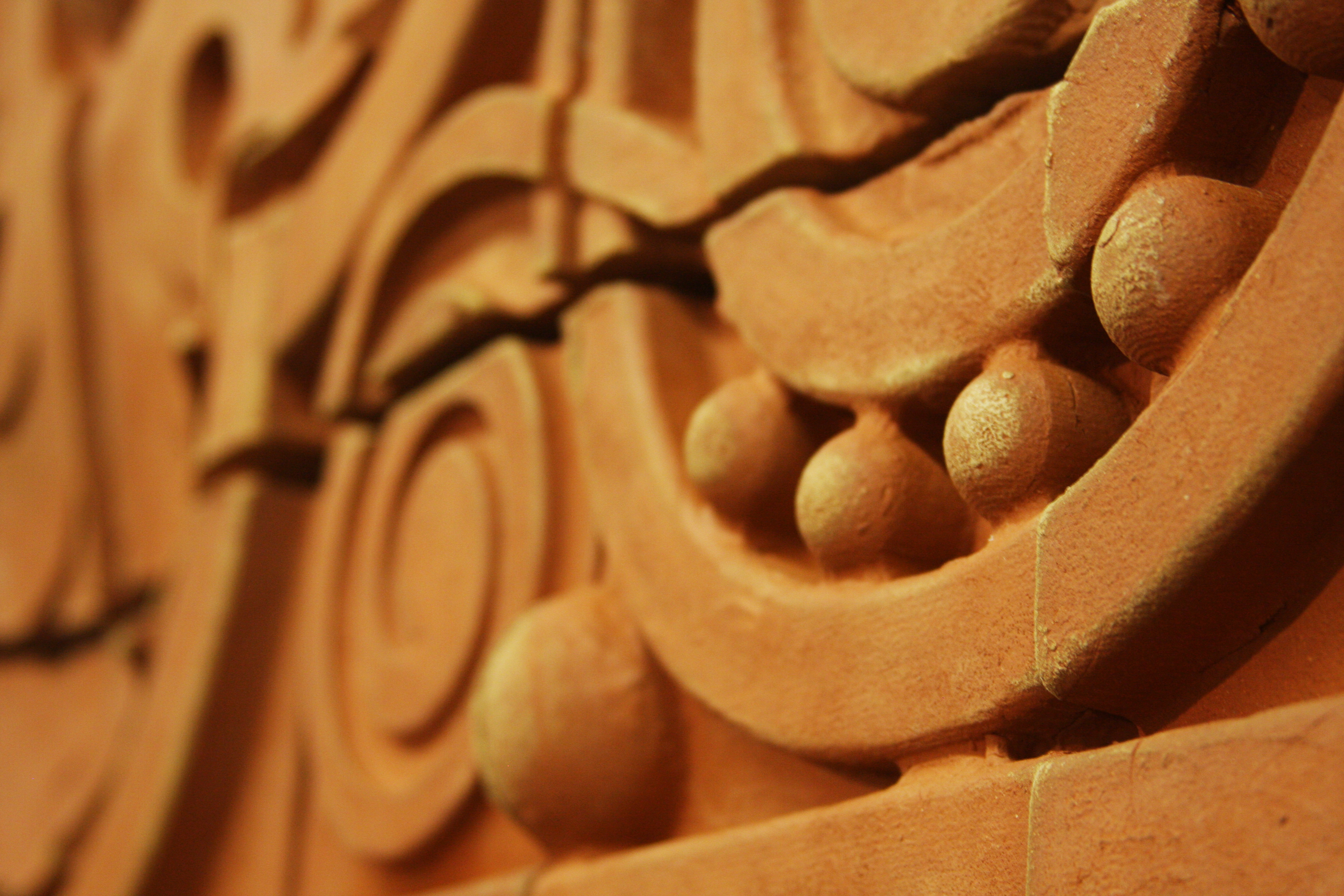 Terracotta detail from building