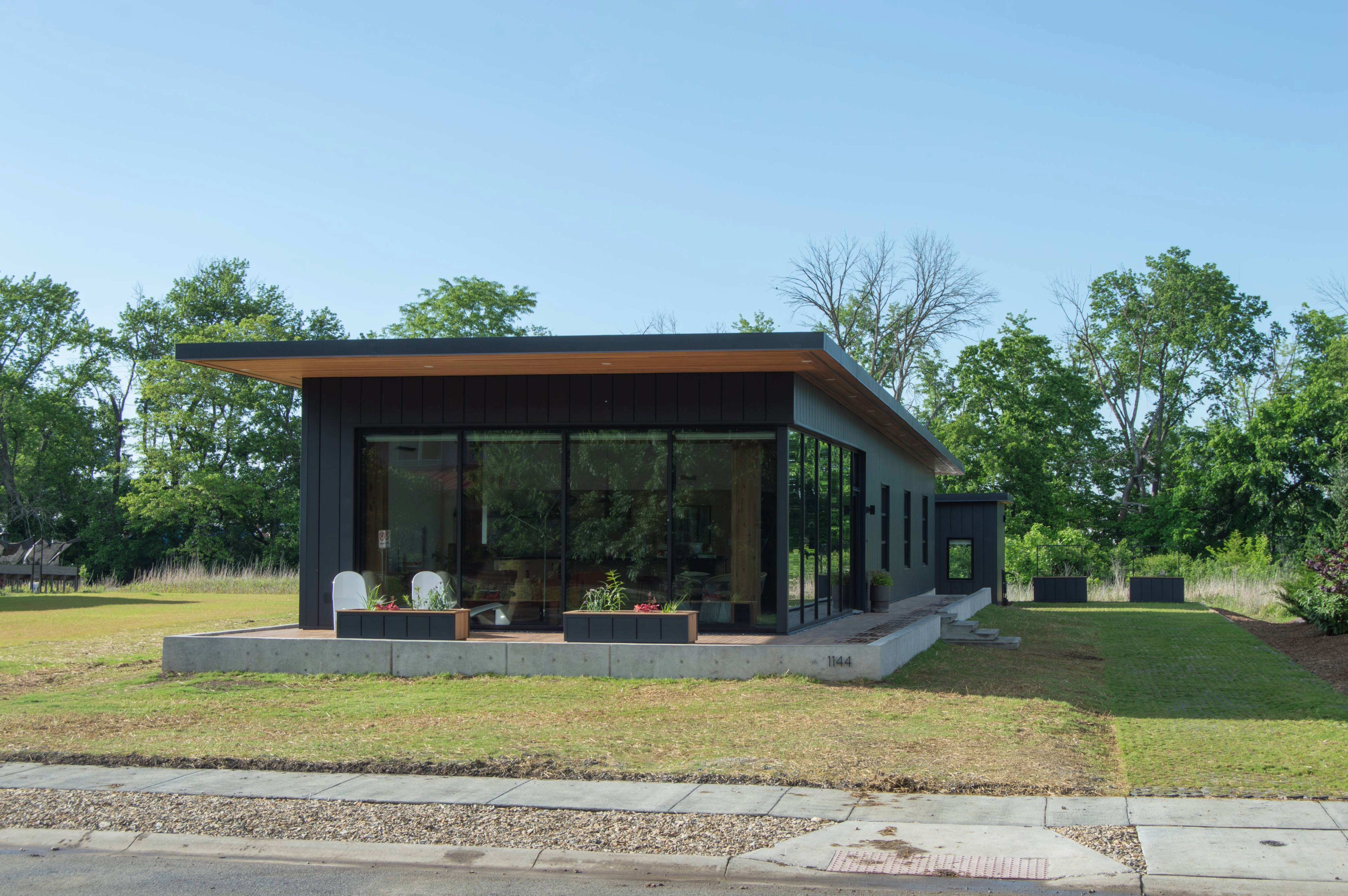 Street view of 1144 E 12th Street House